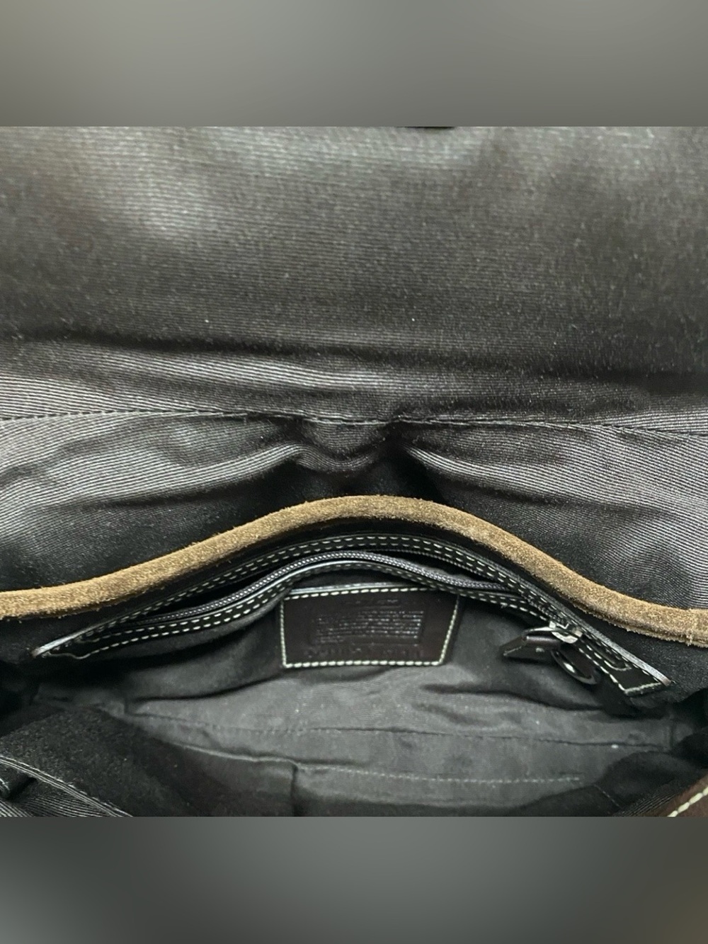 Rare Vintage Coach D05J-6818 Soho
Signature Flap Bag - Y2K Archival
Brown/Suede - Picture 7 of 11